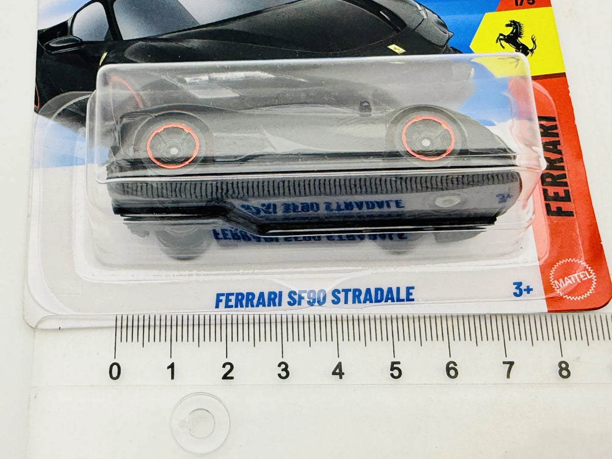 Ferrari Sf90 Stradale Hot Wheels 2026 Fast & Furious 1:64 Blister Czarny – zdjęcie 7