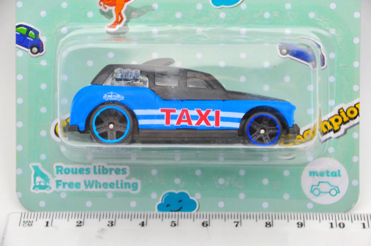 Taxi Champion Niebieski, 1:64 Vehicule Metale – zdjęcie 7