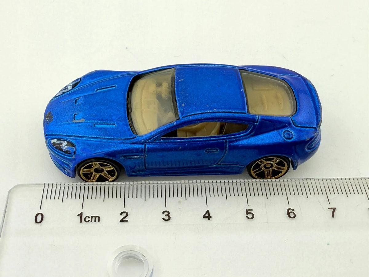 Aston Martin Dbs Hot Wheels 2010 Niebieski 1:64 – zdjęcie 7