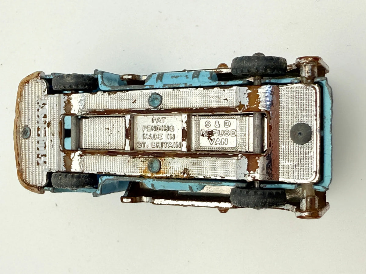 S&D Refuse Van, Husky, made in Wielka Brytania, używany odnowiony, 1:76 – zdjęcie 7