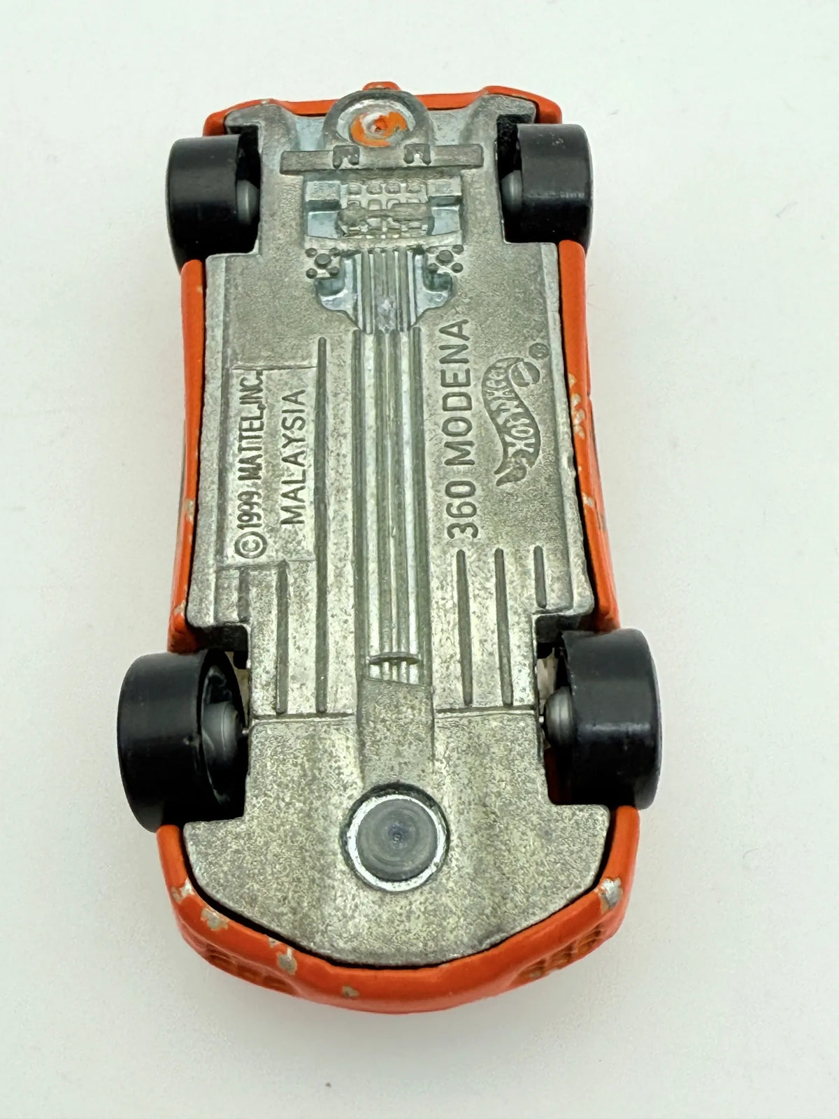 360 Modena Hot Wheels Pomarańczowy 1:64 – zdjęcie 7