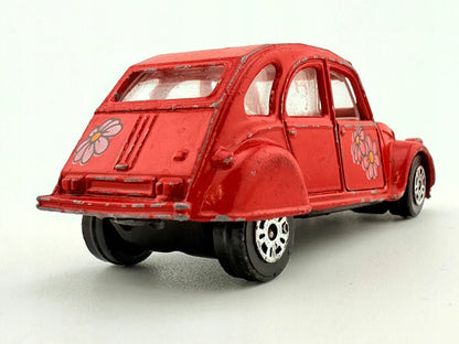 Citroen 2Cv6 Corgi '80 Czerwony 1:64 Made in Gt Britain – zdjęcie 7