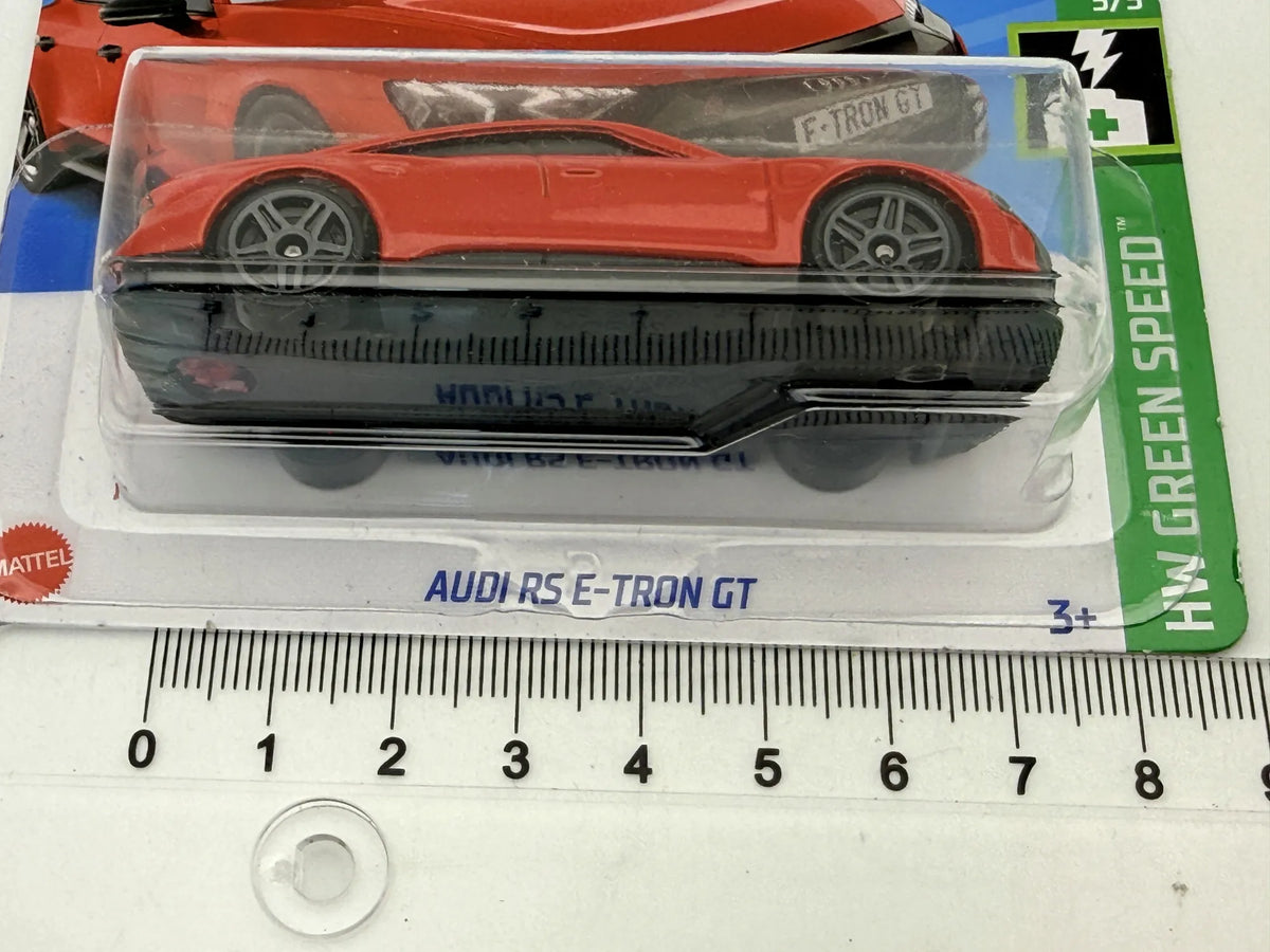 AUDI RS E-TRON GT HW Green Speed Hot Wheels 2022 Czerwony 1:64 – zdjęcie 7