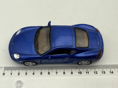 PORSCHE CAYMAN S, Kinsmart, Die cast KT5307, Niebieski, 1:34, Resoraki – zdjęcie 7