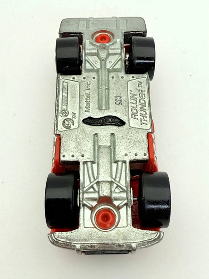 Rollin' Thunder, Mattel, Hot Wheels, resoraki, die cast, 1:64 – zdjęcie 7