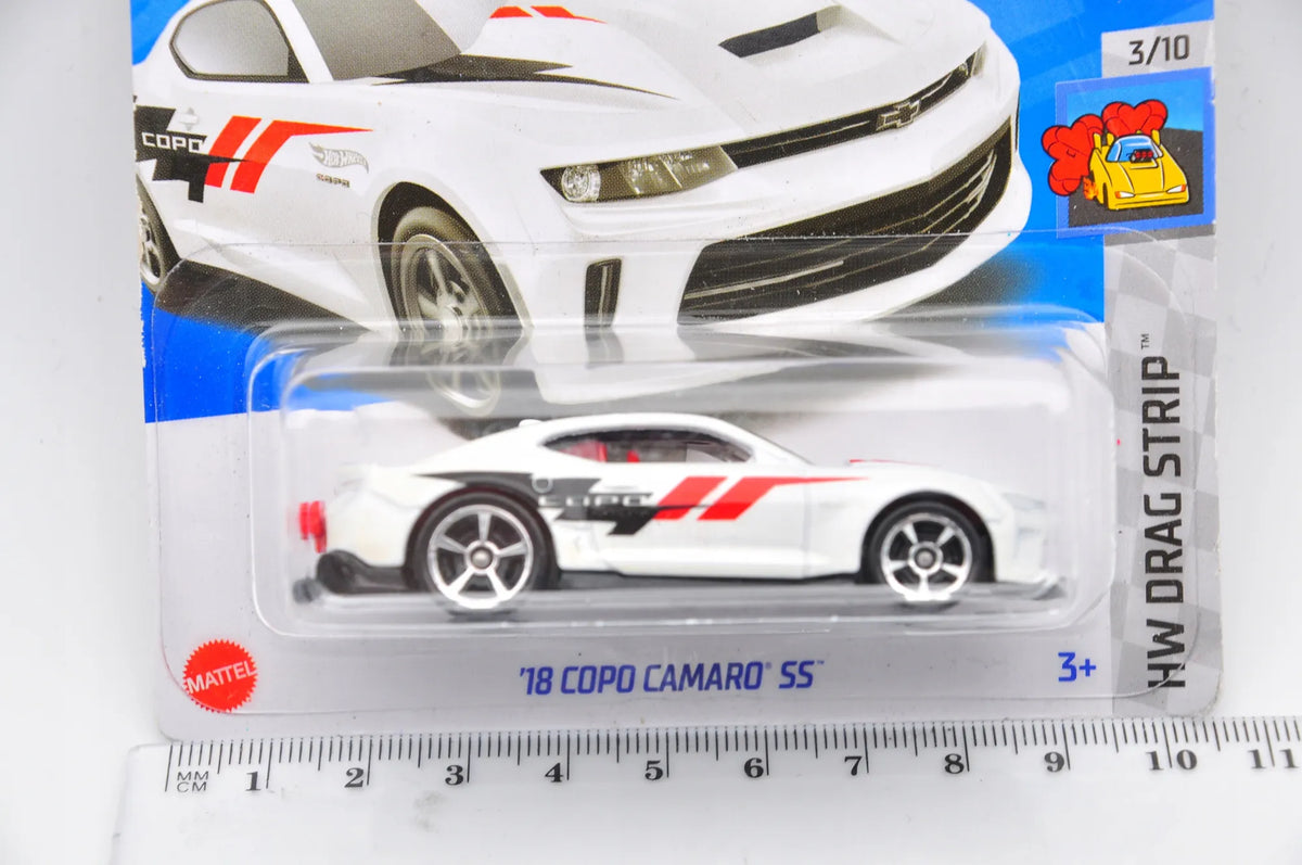 '18 Copo Camaro Ss Hot Wheels 2023 Biały 1:64 – zdjęcie 7