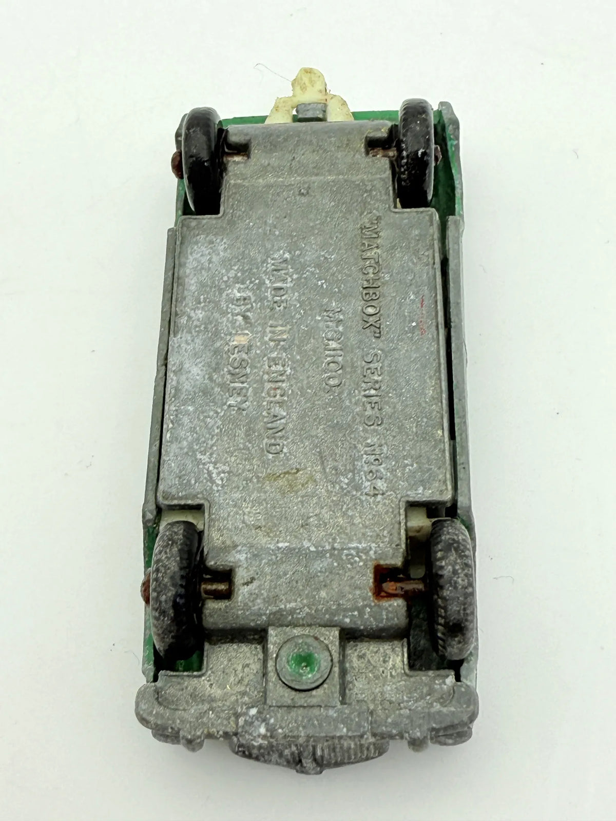 Convertible Matchbox Zielono-Szara 1:60 Made in Anglia – zdjęcie 7