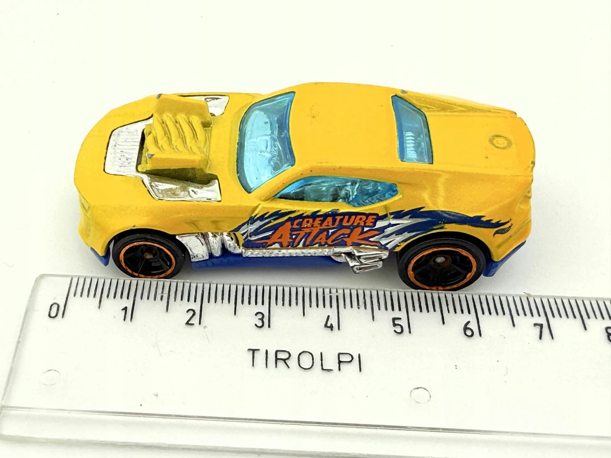 Twinduction Hot Wheels 2010 Żółty 1:64 – zdjęcie 7