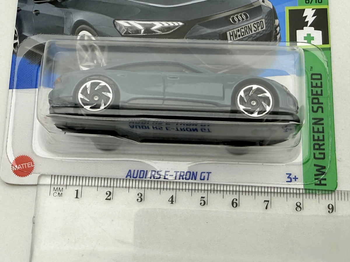 AUDI RS E-TRON GT HW Green Speed Hot Wheels 2023 1:64 + Protektor – zdjęcie 7