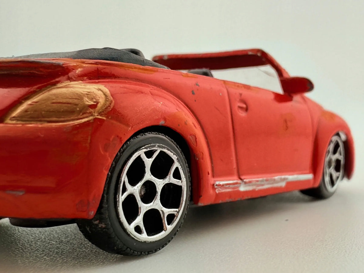 Vw Beetle Matchbox Czerwony 1:64 – zdjęcie 7