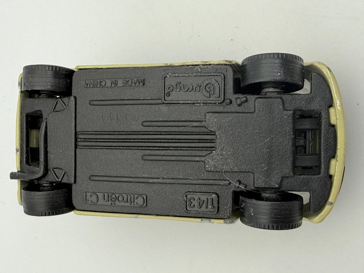 CITROEN C1, Bburago, Die cast No.1143, Beżowy, 1:43, Resoraki – zdjęcie 7