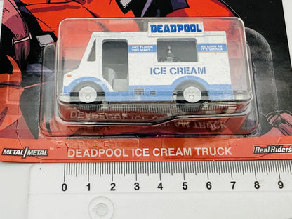 Dairy Delivery Hot Wheels 2018 DeadPool 1:64 Food Truck ICE CREAM Blister – zdjęcie 7