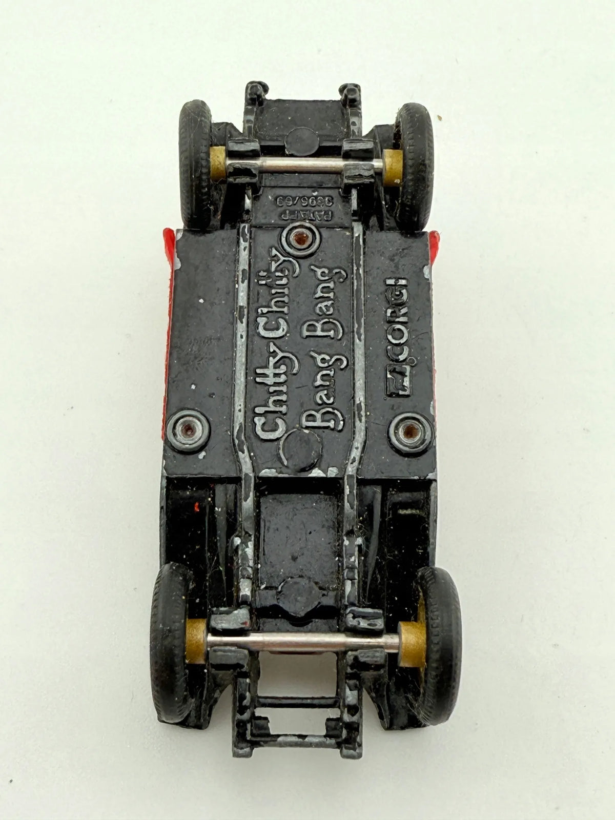 Chitty Chitty Bang Bang Corgi 1969 Brązowy 1:43 – zdjęcie 7
