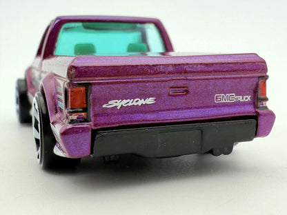 1991 Gmc Syclone Hot Wheels Fioletowy 1:64 – zdjęcie 7