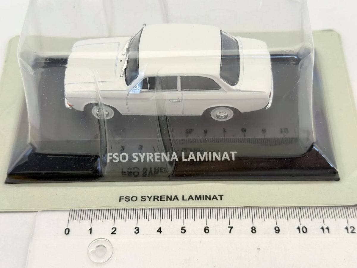 SYRENA LAMINAT Legendy FSO Deagostini Biały 1:43 – zdjęcie 7