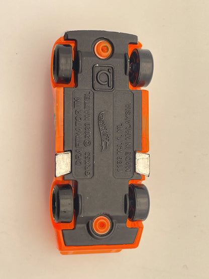 DRAFTNATOR, Hot Wheels 2020, Die cast GRX53, Pomarańczowy, 1:64, Resoraki – zdjęcie 7