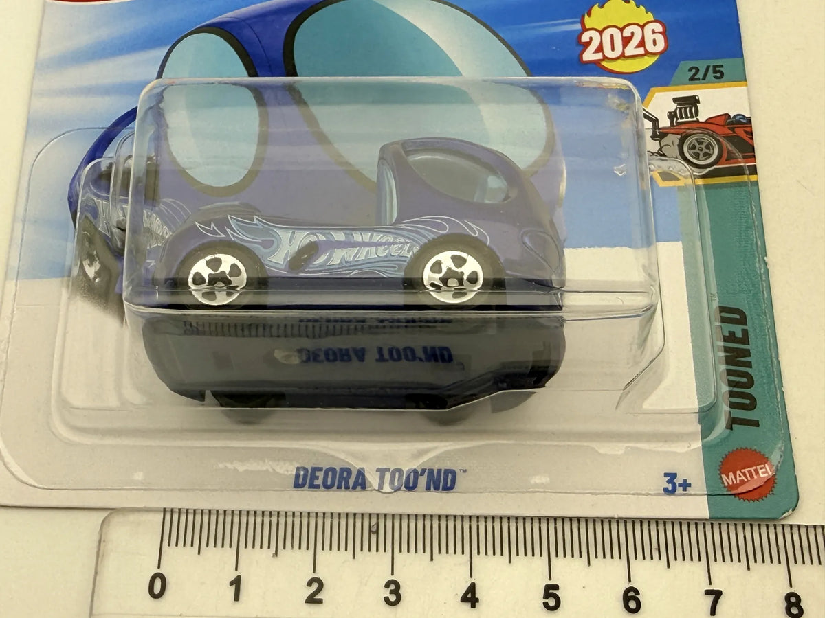 Deora Too'Nd Tooned Hot Wheels 2026 Niebieski 1:64 – zdjęcie 7