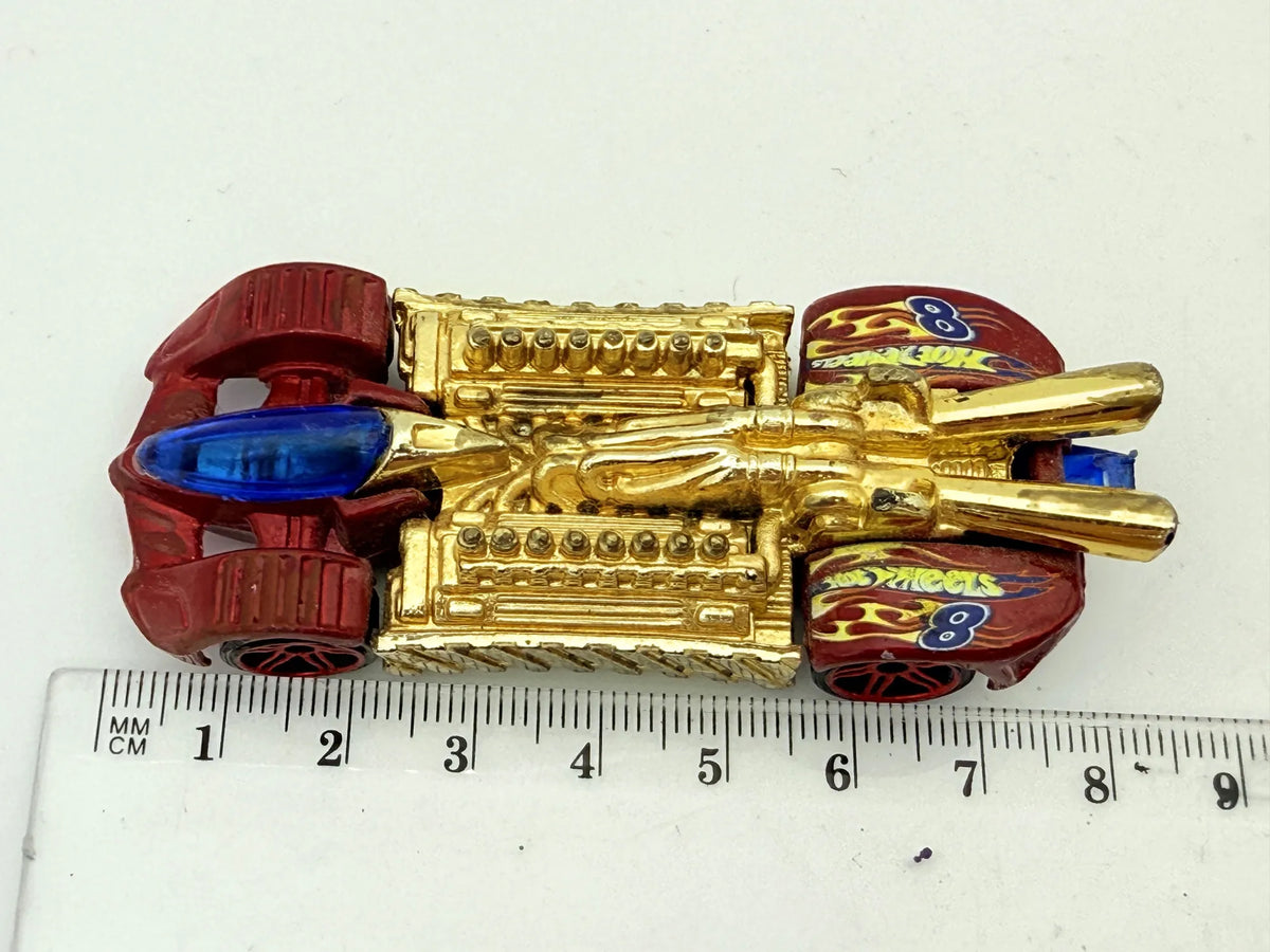 Krazy 8S Hot Wheels Złoty 1:64 – zdjęcie 7