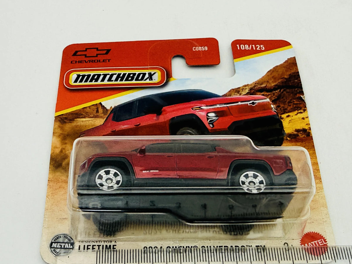 Chevrolet Silverado EV Hot Wheels 2024 Superfast 1:64 Pickup Blister – zdjęcie 7