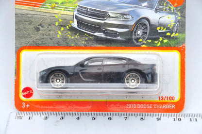 2018 DODGE CHARGER Matchbox 2022 Czarny 1:64 – zdjęcie 7