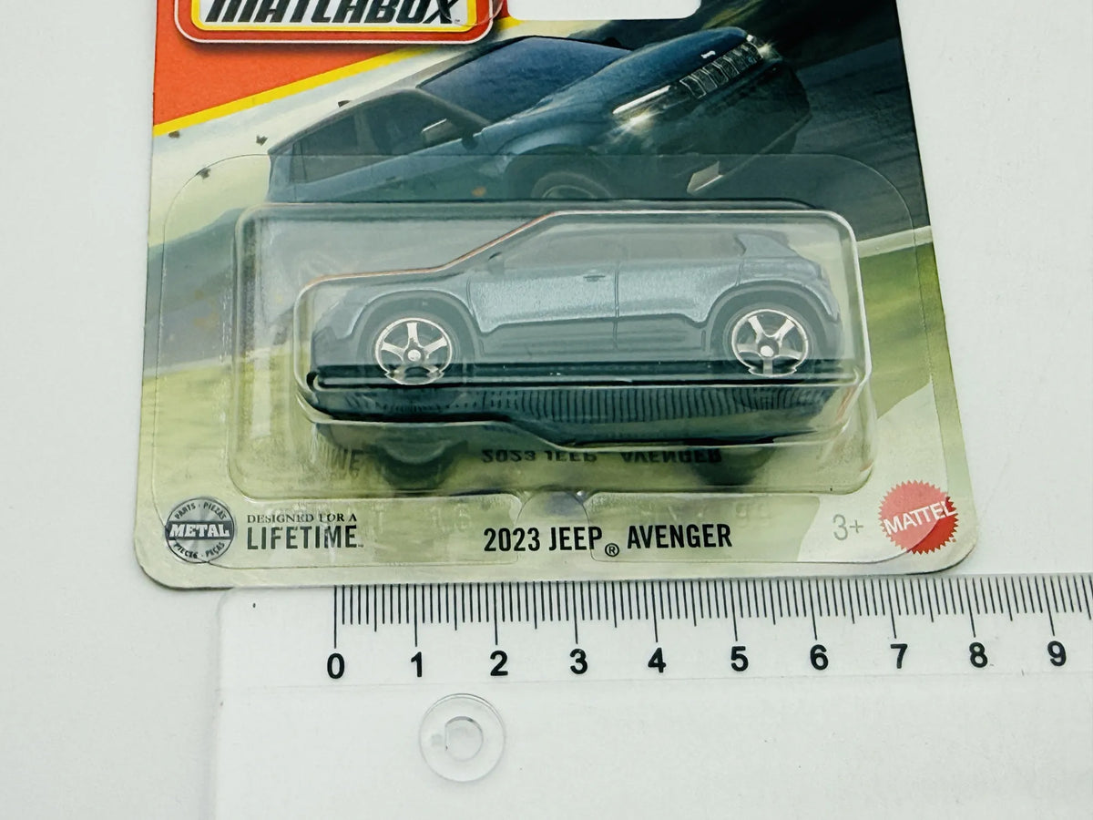 Jeep Avenger Hot Wheels 2024 Superfast 1:64 Blister Niebieski – zdjęcie 7