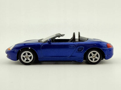 PORSCHE BOXSTER CABRIO, Welly, Resoraki, Die cast 62040, Niebieski, 1:64 – zdjęcie 7