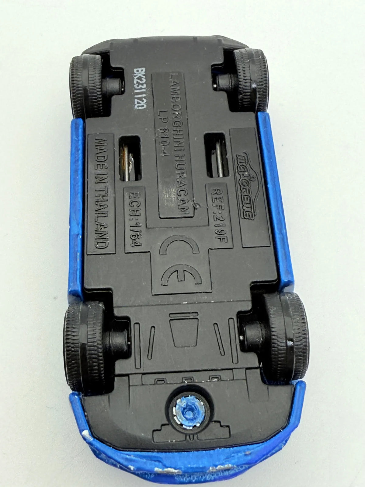 Lamborghini Huracan Lp 610-4 Majorette Niebieski 1:64 – zdjęcie 7