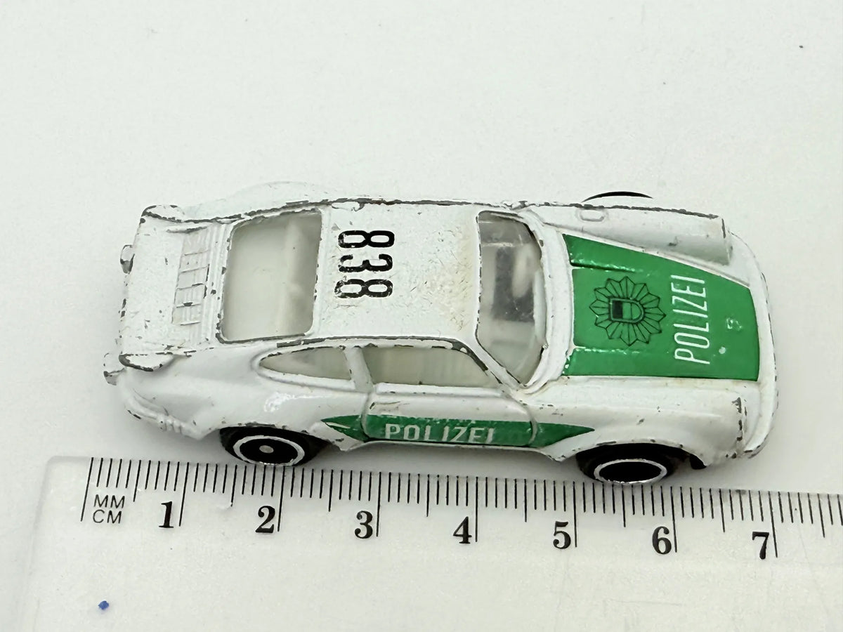 Porsche 911, Welly (?), Policja, Police, die cast resoraki, 1:60 – zdjęcie 7
