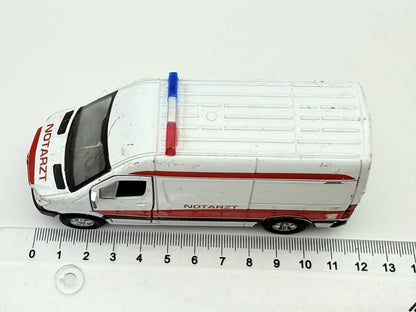 MERCEDES-BENZ SPRINTER PANEL VAN, Welly, Karetka Die cast 43730 Biały 1:43 – zdjęcie 7