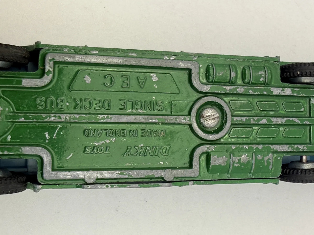 Autobus Aec Single Decker Bus Dinky Toys '70 Zielony 1:43 Made in England – zdjęcie 7