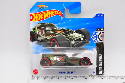 Hw50 Concept Hot Wheels 2025 Zielony 1:64 – zdjęcie 7