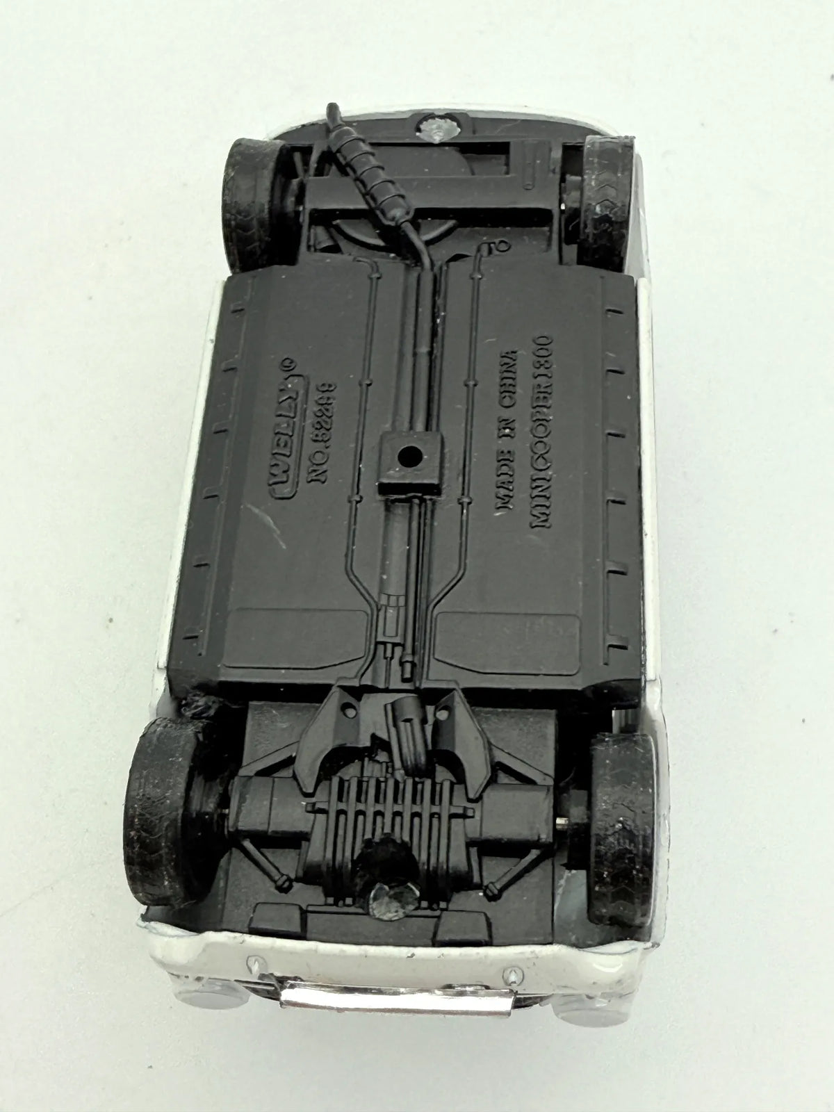 Mini Cooper Welly Biały 1:60 – zdjęcie 7
