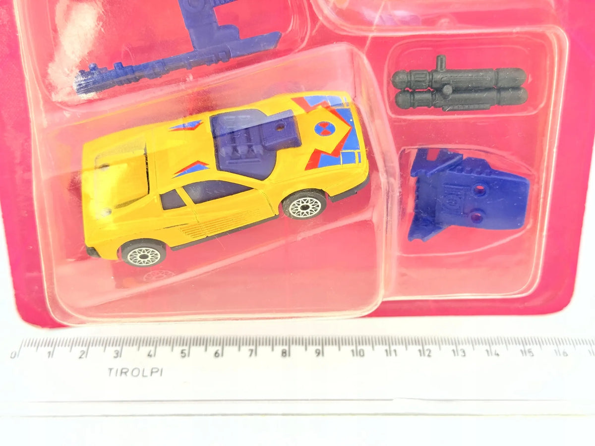 TURBOFORCE, Matchbox, Resoraki, Die cast, Żółty, 1:64 – zdjęcie 7