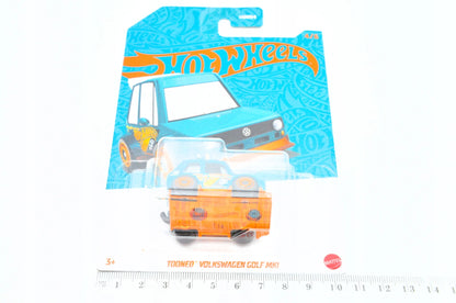 TOONED VOLKSWAGEN GOLF MK1 Hot Wheels 2023 Niebieski 1:64 – zdjęcie 7