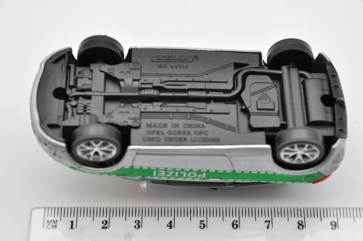 OPEL CORSA OPC, Welly, Resoraki, Die cast 44014, Srebrny, 1:60 – zdjęcie 7