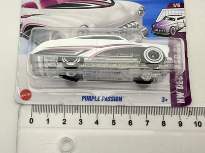 Purple Passion Mainline Hot Wheels 2025 Biały 1:64 – zdjęcie 7