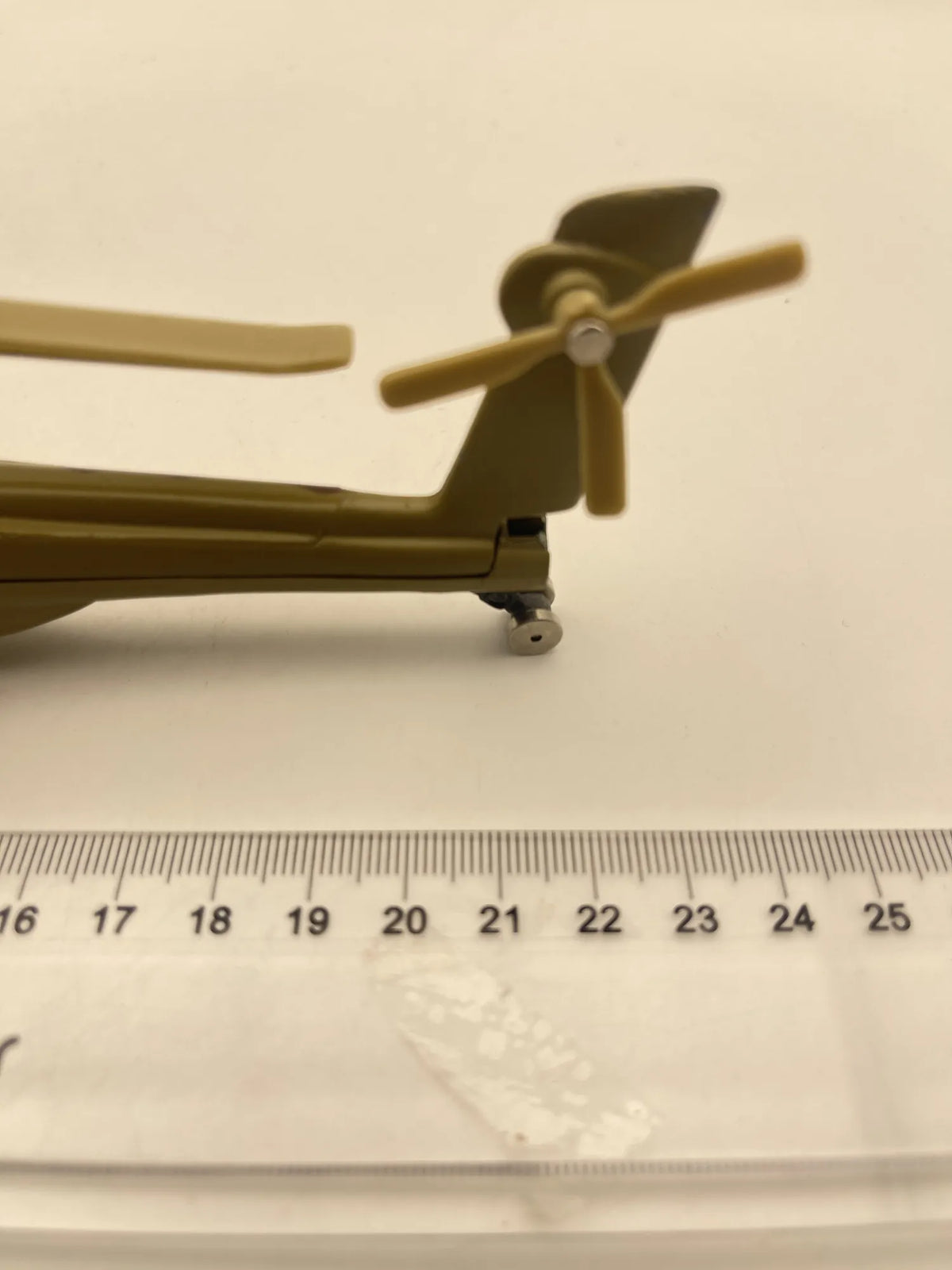 HELIKOPTER BOJOWY, Die cast, Beżowy, 1:48, Resoraki – zdjęcie 7