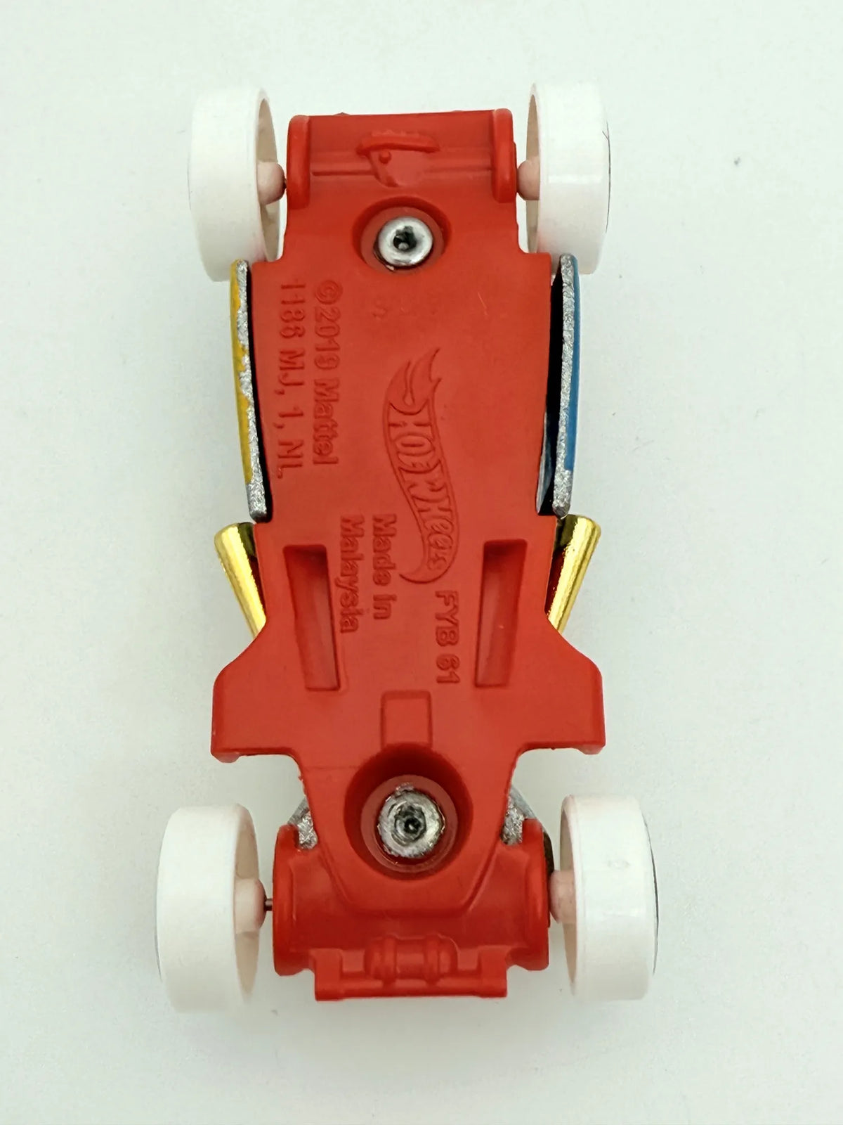 Mod Rod, Hot Wheels 2019, die castfyb61, resoraki, 1:64, srebrny – zdjęcie 7