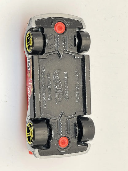 SPEEDBOX, Hot Wheels 2012, Die cast 1, Czerwony, 1:64, Resoraki – zdjęcie 7