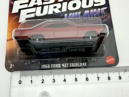 1966 FORD 427 FAIRLANE, Hot Wheels 2024, JBY36, Bordowy, 1:64, Resoraki – zdjęcie 7