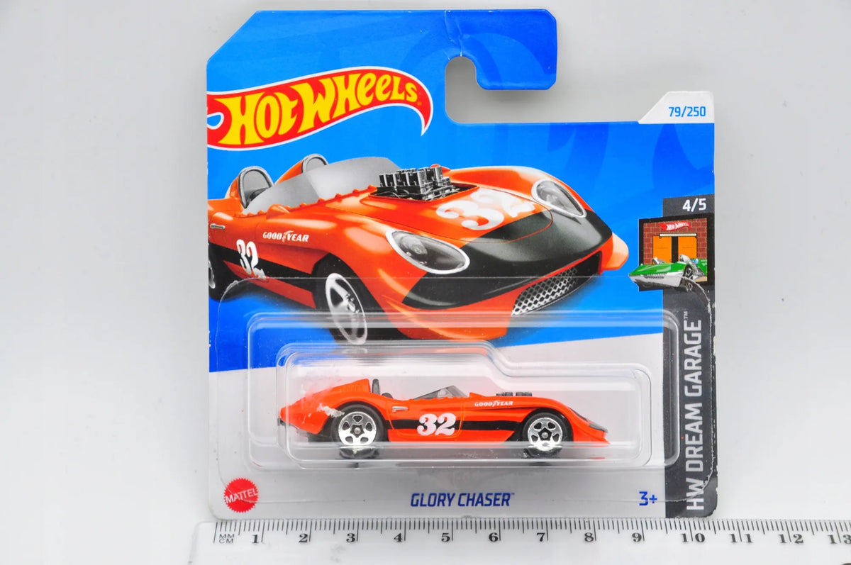 GLORY CHASER Hot Wheels 2024 Czerwony 1:64 – zdjęcie 7
