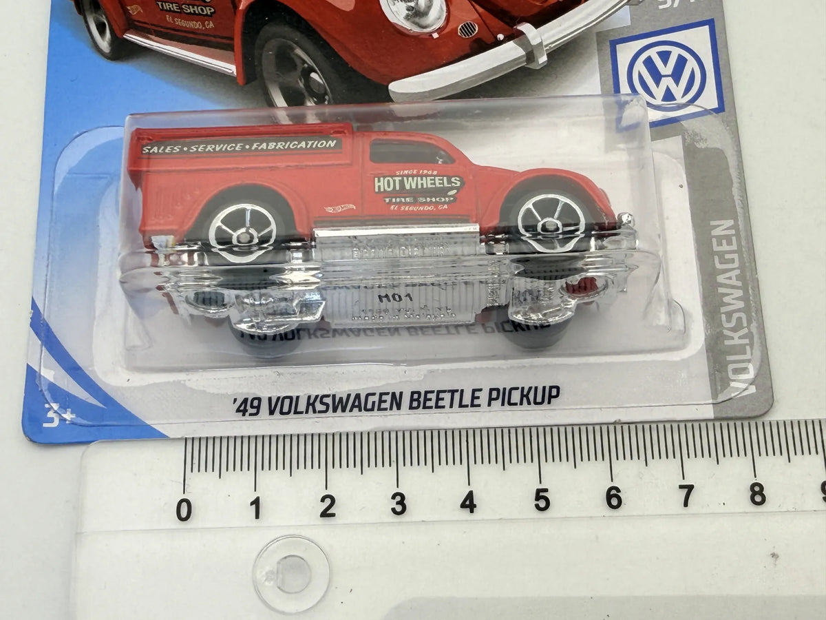 '49 VOLKSWAGEN BEETLE PICKUP Volkswagen Series Hot Wheels 2017 Czerwon 1:64 – zdjęcie 7