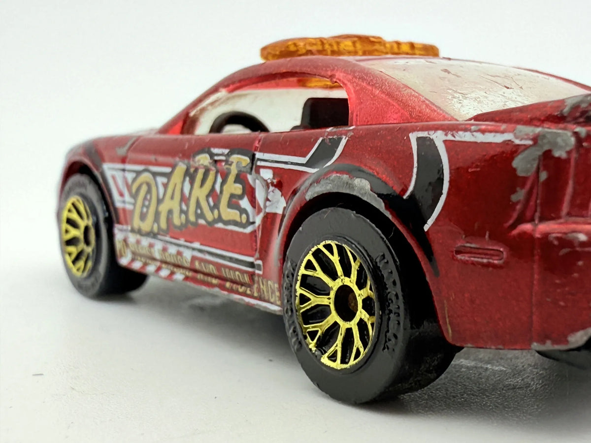 1999 Mustang Matchbox Czerwony 1:64 – zdjęcie 7
