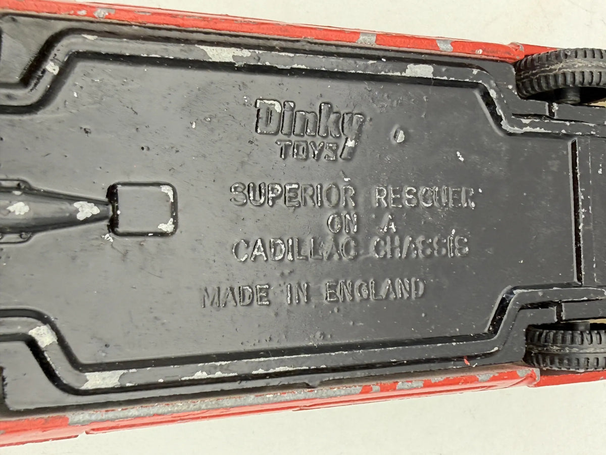 Superior Rescuer Dinky Toys '70 Biały 1:32 Made in England – zdjęcie 7