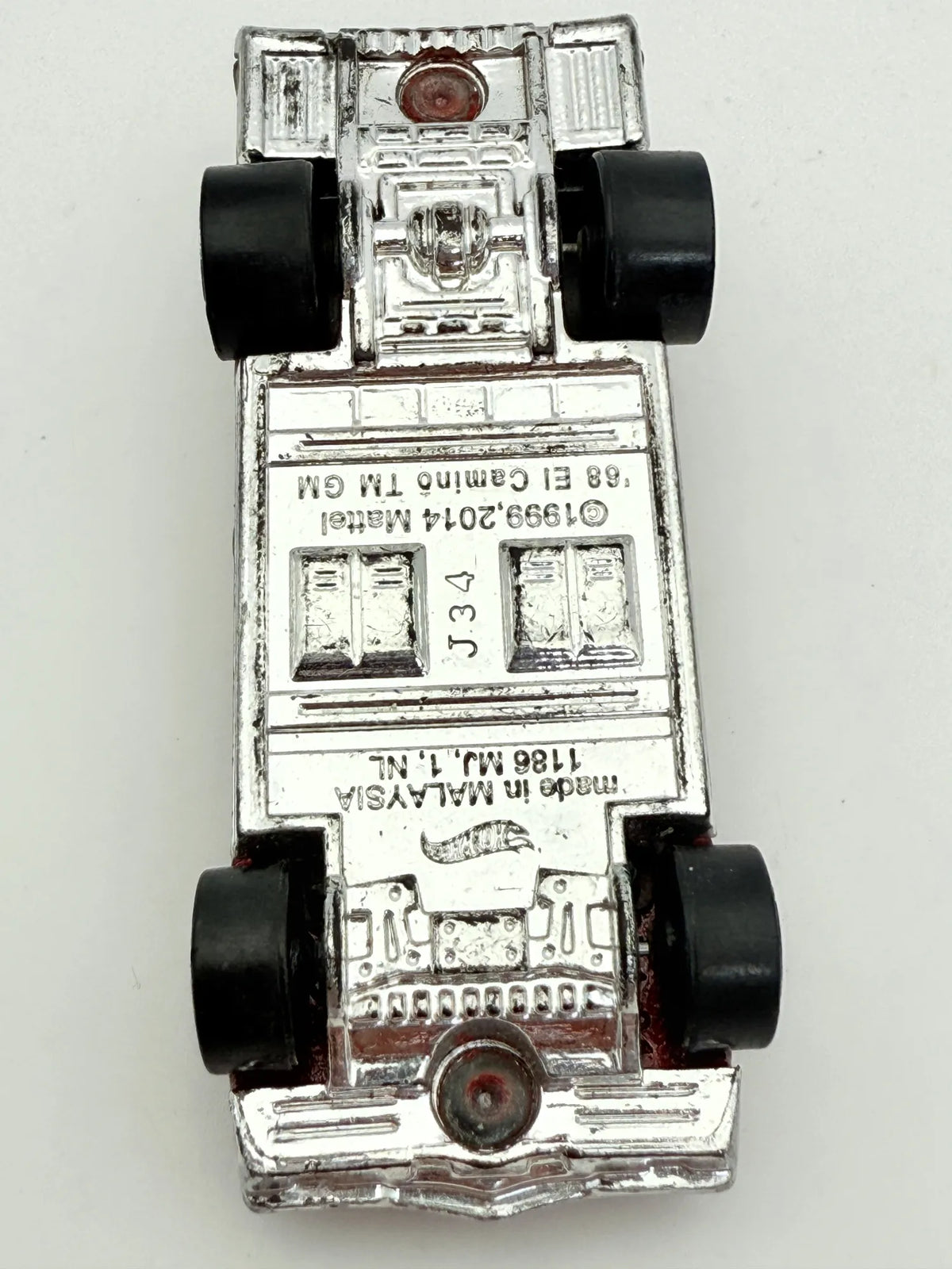 '68 El Camino Hot Wheels Czerwony 1:64 – zdjęcie 7
