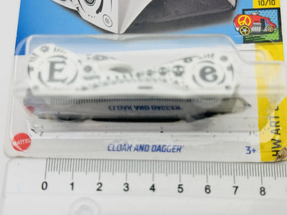 Cloak And Dagger Hot Wheels 2021 HW ART CARS 1:64 E Blister Biały – zdjęcie 7