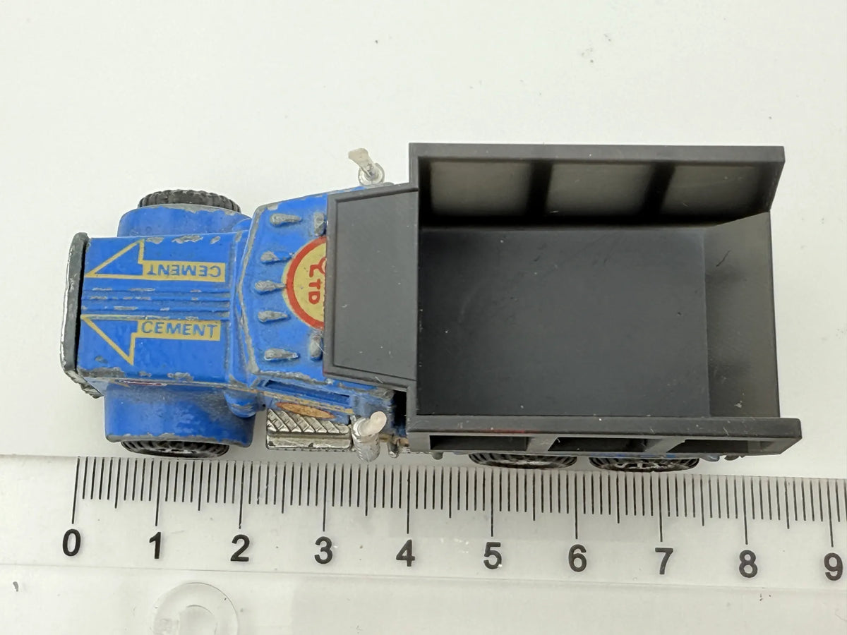 PETERBILT, Matchbox 1981, Resoraki, Die cast L80, Niebieski, 1:87 – zdjęcie 7