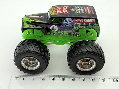 Grave Digger Hot Wheels Czarny 1:64 – zdjęcie 7