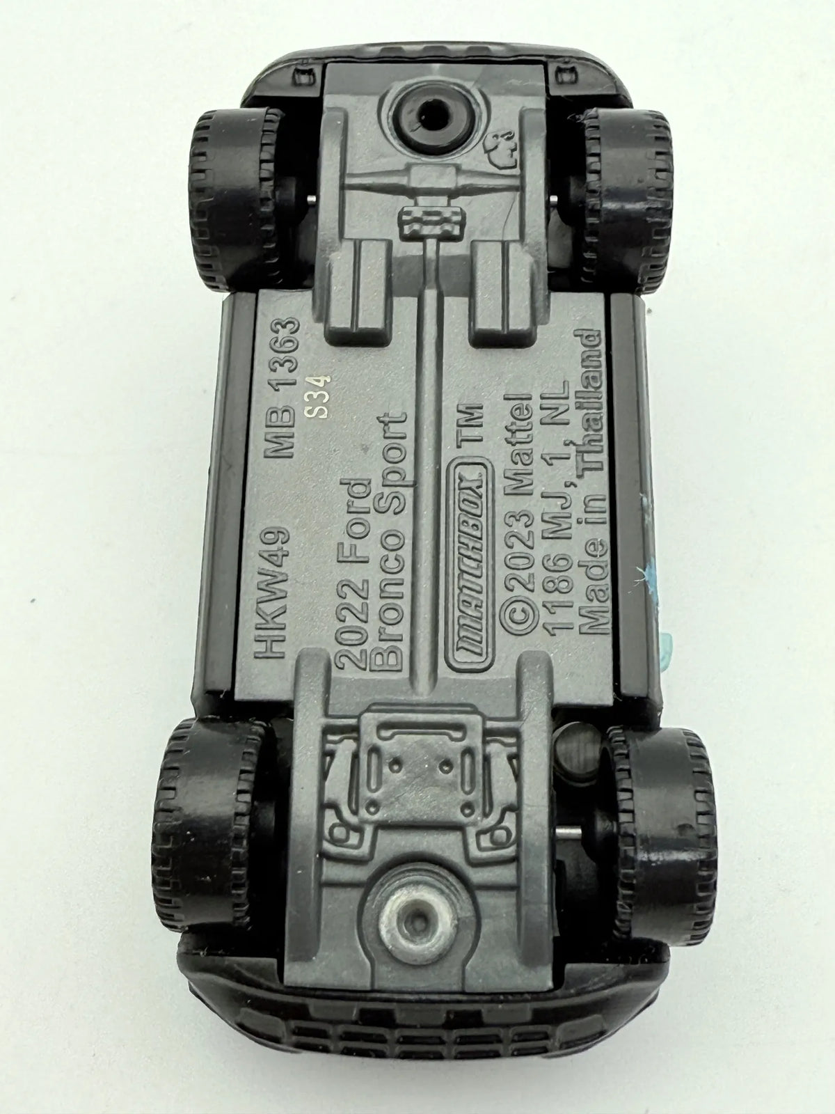 2022 Ford Bronco Sport Matchbox 2023 1:64 Miętowy – zdjęcie 7
