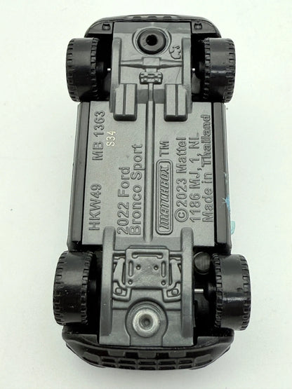 2022 Ford Bronco Sport Matchbox 2023 1:64 Miętowy – zdjęcie 7